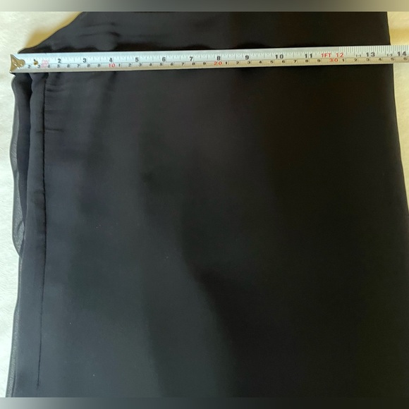 Black light and soft viscose blend pants loose summer coctail style loose pants - Picture 11 of 16